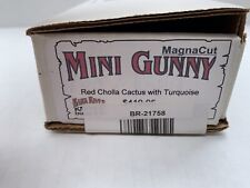 New Bark River Knives Mini Gunny MagnaCut Red Cholla Cactus Turquoise Ramped picture