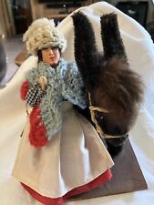 Rare Jay of Dublin Irish Woman w/Donkey “Collectors Doll- Woman Of The West picture