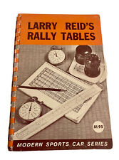 Larry Reid's Sports Car Rally Tables 1ST Printing 1959 picture