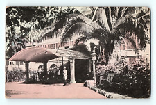 Man Standing Guard Kings House Home of the Governor Kingston Jamaica Postcard E1 picture