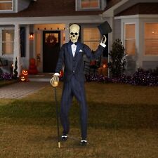 🎃 Brand New Spirit Halloween Dapper Skeleton Animatronic - Sold Out in Stores picture
