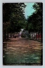 Lexington MI-Michigan, Main Street Looking South, Antique Vintage Postcard picture
