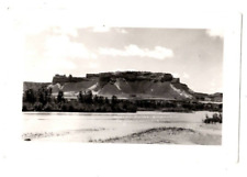 RPPC Scotts Bluff River Trees Rock Postcard Photograph Vintage Landscape UNP picture