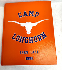 Camp Longhorn 1996 Indian Springs Yearbook Burnet Texas Inks Lake Camping Annual picture