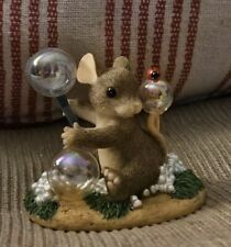 Charming Tails A Bubbly Personality Mouse Figurine 89/109 Retired Spring picture