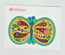Collectible 2010 Target Gift Card -Beautiful, Colorful Butterfly - No Cash Value picture