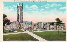 Mercyhurst Academy & College for Girls, Erie, Pennsylvania Vintage PC picture