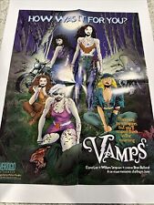 VAMPS Vertigo Comics Folded Promo Poster DC Comics 1994 16x22” picture