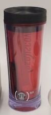 New Starbucks 2009 (RED)ISCOVER Insulated Coffee Tumbler Mug Cup 16oz Old Logo picture