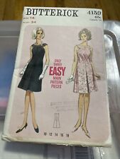 Lot Of 5 1960s Butterick Vintage Sewing Patterns (19) picture