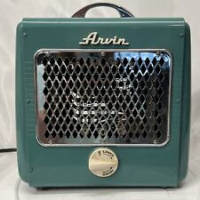 Vintage MCM Turquoise ARVIN Heater Model 5516 READ picture