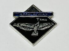 Vintage Lapel Jacket Hat Pin Badge Tack Appalachian Trail Eagle Hawk Hiking picture