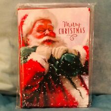 NEW Christmas Cards Santa10 Cards With Envelopes Navidad, XMAS, Holiday Greeting picture