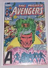 Marvel The Mighty Avengers #243 (1984) Signed By Stan Lee W/COA picture