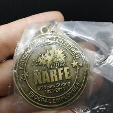 Vintage NARFE 1921-2011 GEHA keychain NIP picture