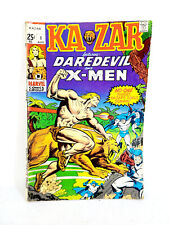 KAZAR #1 FEATURING DAREDEVIL AND THE X MEN MARVEL COMICS (1970) picture