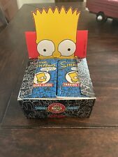 (1) Sealed Pack 1993 Skybox Series 1 The Simpsons From Sealed Box Art De Bart picture