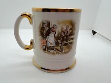 Arthur Wood Coffee Mug Dickens Series Mary And The Fat Boy & Oliver 1950s VTG picture