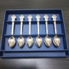 BUCHERER ROLEX Commemorative Silver Spoon Set of 6 ROLEX BUCHERER NEW picture