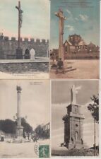 RELIGION CATHOLIC CROSS STATUES France 700 Vintage Postcards pre-1940 (L5777) picture