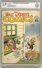 Walt Disney's Comics and Stories #7 CBCS 2.0 1941 16-17F1099-001 picture