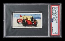 1938🚘Wills Speed Title in Black Tobacco Mormon Meteor Ab Jenkins #18 PSA-7 picture