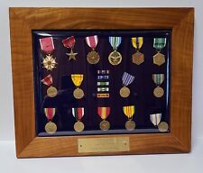 WWII Korean Vietnam Wars Badge Pin 16 Medals Of Charles B Fralick Air Force picture