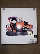 102 Inch Line Friends BT21 Scene for Halloween by Airblown Inflatables OPEN BOX picture
