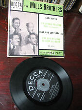 THE  MILLS  BROTHERS DECCA ED 2010 45  RPM  RECORD  EX-  EX-   picture