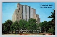 Montreal-Quebec, The Laurentien Sheraton Hotel, Advertising Vintage Postcard picture