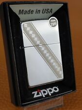 ZIPPO 49168 LUXURY DESIGN on HIGH POLISHED Chrome Lighter - NEW - AUG (H) 2019 picture
