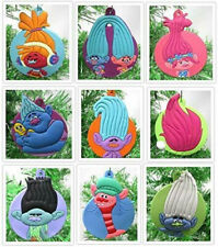 Trolls Deluxe 9 Piece Christmas Ornament Set  Brand New picture