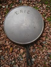 Fully Restored Pre Griswold Erie #8 Cast Iron Skillet with Anchor Maker’s Mark picture