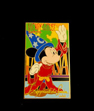 Disney Pin Rare 2008 Sorcerer Mickey Mouse - Vintage Poster LE 250 NIP picture