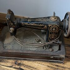 VTG Damascus Rotary Sewing Machine For Parts And Display Nostalgia, Not Working picture
