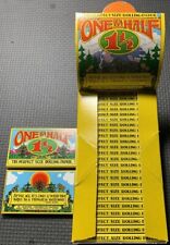 24 Full Booklets of Head Hippie Era Rolling Papers in Original Display Case- NOS picture