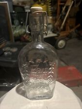 Eau de Vie Vintage Clear Glass Bottle- Bottled in 1864 picture