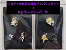 X-Girl Jojo'S Bizarre Adventure Pin Badge Set Of 2 picture
