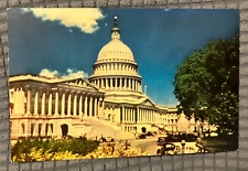 Vintage Postcard - Capitol Building in Washington D.C. on Mirro-Krome - UNPOSTED picture