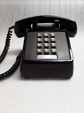 Vintage Stromberg Carlson Touch- Tone Push Button Desk Telephone Black Working picture