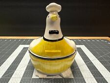 Vintage Omnibus Japan Ceramic Chef Mid Century Modern Collectible Jar Container picture