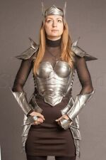 Christmas 18 Gauge Lady Full Suit of Armor Fantasy Cosplay Costume medieval picture