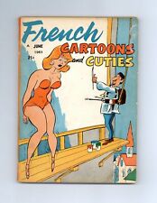 French Cartoons and Cuties Magazine #24 VG 1961 picture