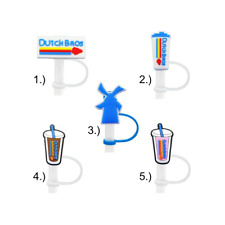 Dutch Bros Coffee Inspired Reusable Straw Toppers picture