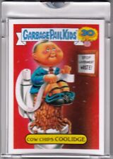 2015 GARBAGE PAIL KIDS 30TH ANNIVERSARY COW CHIPS COOLIDGE BLANK BACK PROOF 1/1 picture