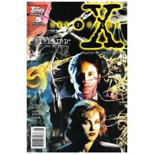 X-Files #5 Newsstand  - 1995 series Topps comics NM minus [m