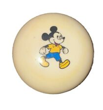 Vintage 1970’s Mickey Mouse White Yo-Yo Toy Walt Disney Production picture