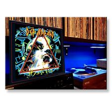 DEF LEPPARD Hysteria Classic Album 3.5 inches x 2.5 inches FRIDGE MAGNET picture