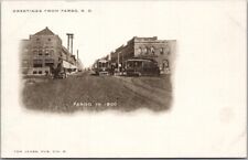 c1900s FARGO North Dakota Postcard 