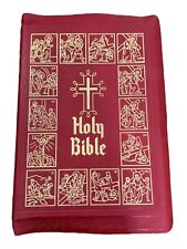 Large 1952 Catholic Press Holy Bible, Illustrated, Edited Rev. John P O'Connell picture